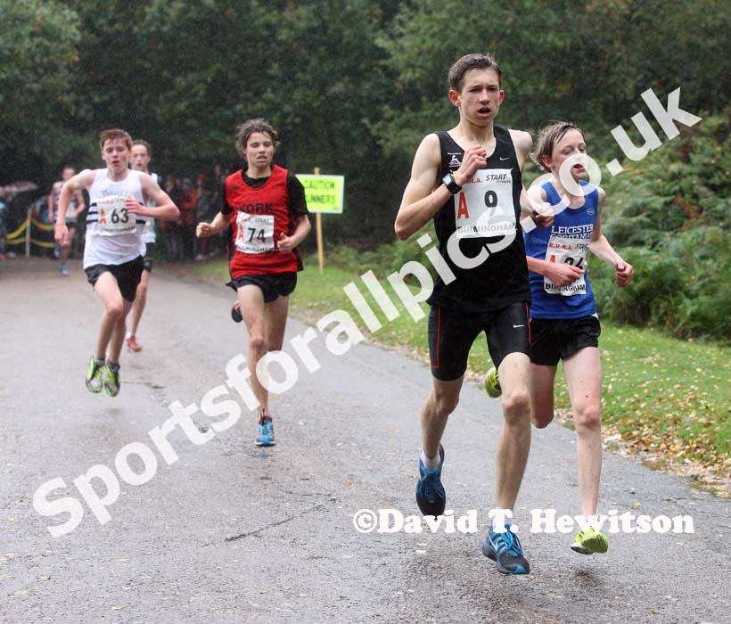 First leg of the under-15 boys ERRA National Athletes Road Relay. Photo: David T. Hewitson/Sports for All Pics